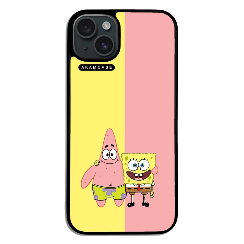 کاور آکام مدل AMC-WA15PLUS-SPONGE BOB6 مناسب برای گوشی موبایل اپل iPhone 15 Plus