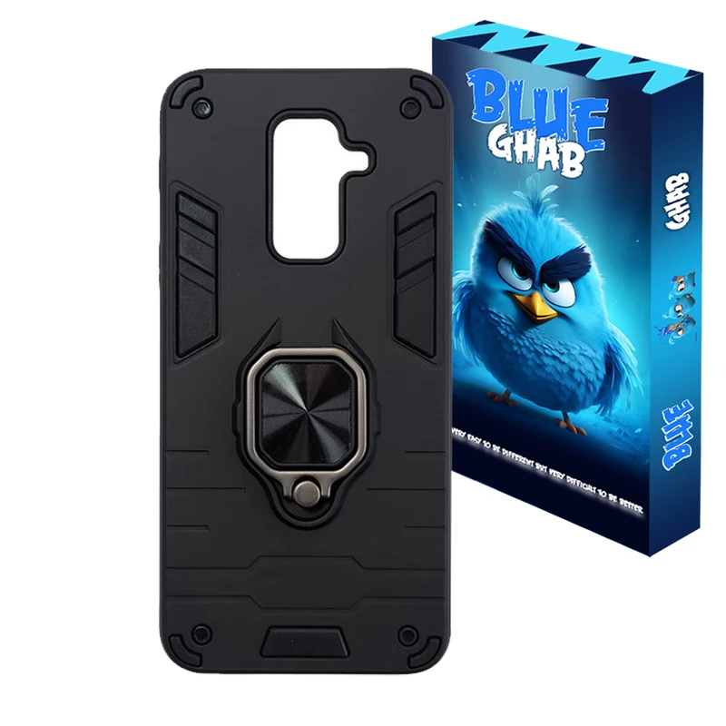 کاور بلو قاب مدل بتمنی استندشو کد 013 مناسب برای گوشی موبایل سامسونگ Galaxy A6 Plus