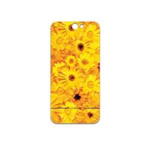 MAHOOT Yellow-Flower Cover Sticker for HTC One A9