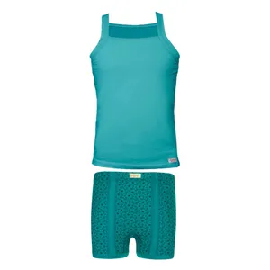 ست شورت و زیرپوش مردانه پنبینه مدل نخ پنبه خالص صادراتی طرح ترمه