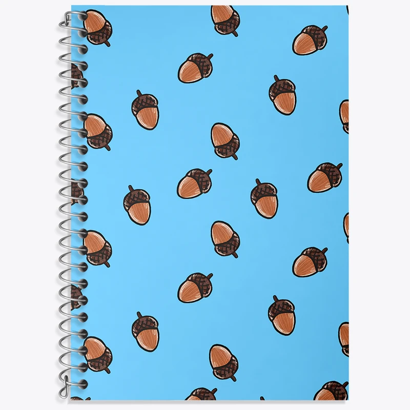 دفتر نت موسیقی 50 برگ خندالو طرح پترن فندق کد N5410