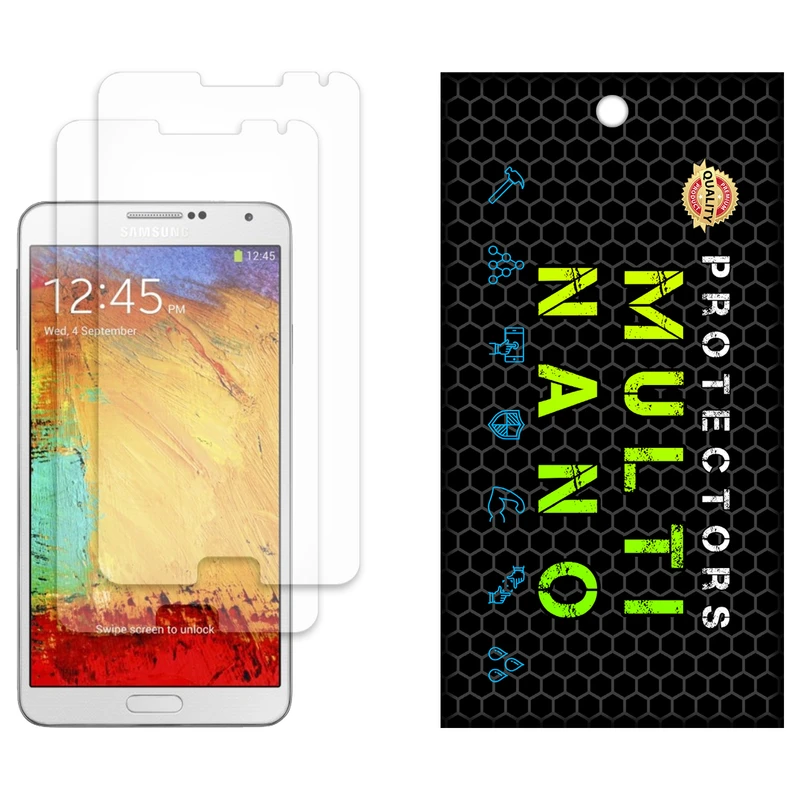 محافظ صفحه نمایش مات مولتی نانو مدل X-S2M مناسب برای گوشی موبایل سامسونگ Galaxy Note 3 بسته دو عددی