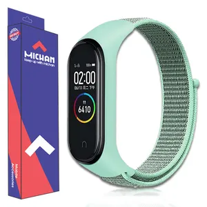 بند میچان مدل Fabric strap مناسب برای مچ بند هوشمند شیائومی Mi Band 6