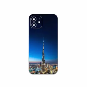 MAHOOT Dubai City Cover Sticker for Apple iPhone 12