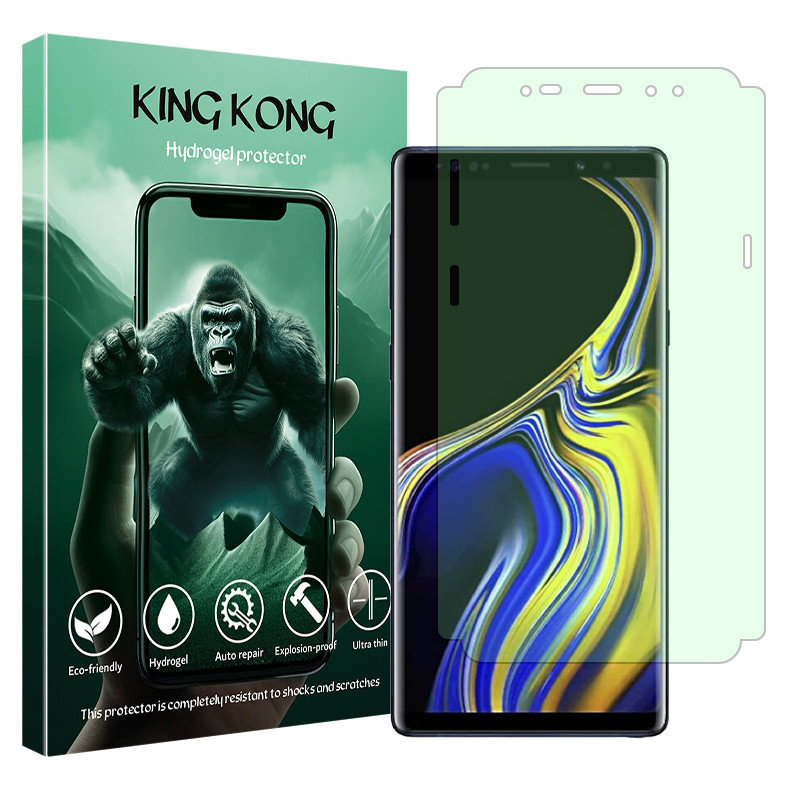 محافظ صفحه نمایش حفاظت از نور سبز کینگ کنگ مدل Eye Care مناسب برای گوشی موبایل سامسونگ Galaxy Note9