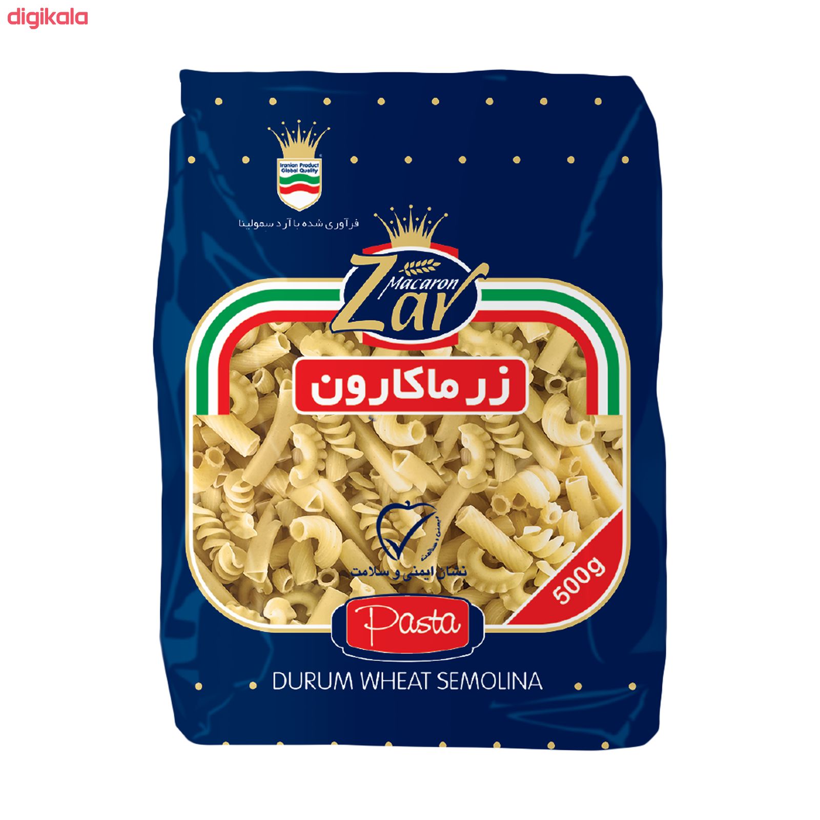 ماکارونی میکس زر ماکارون - 500 گرم main 1 1