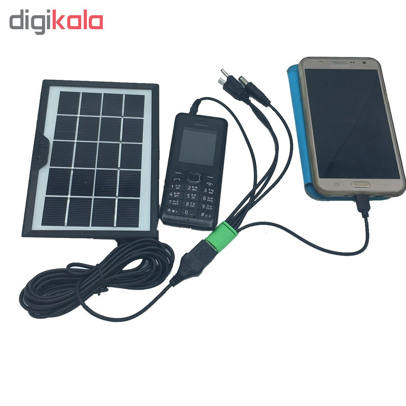 پنل خورشیدی سی سی لامپ مدل cl-638wp