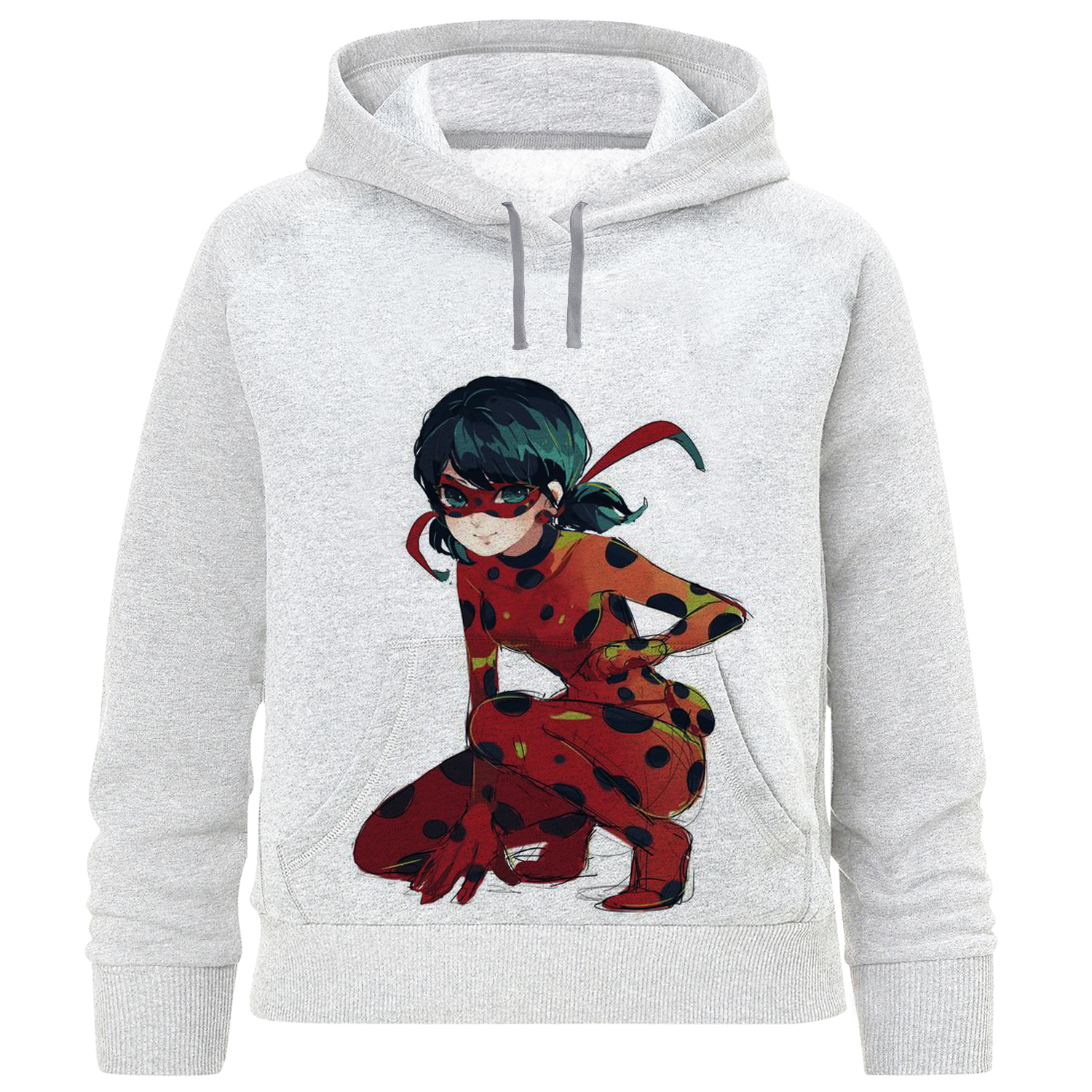 هودی دخترانه مدل دخترکفشدوزکی F811