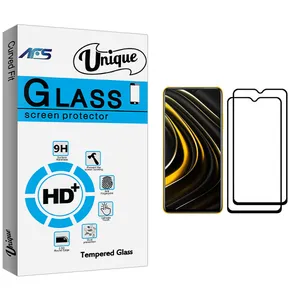 AFS Unique Glass Screen Protector For Xiaomi Poco M3 Pack Of 2