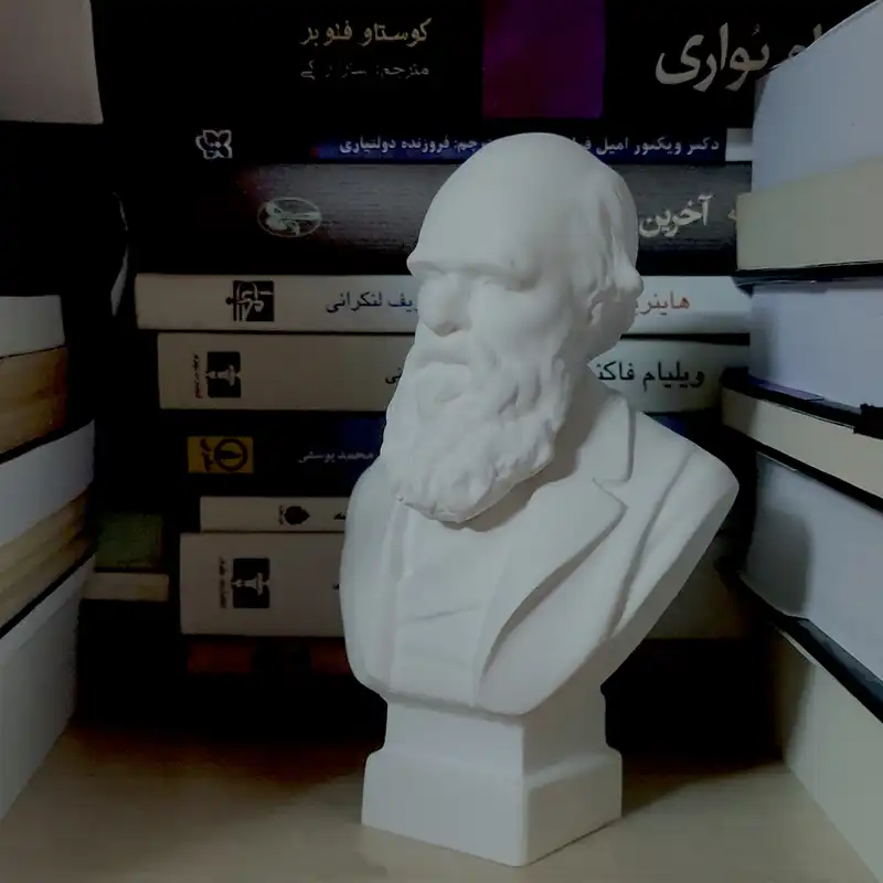 تندیس مدل چارلز داروین