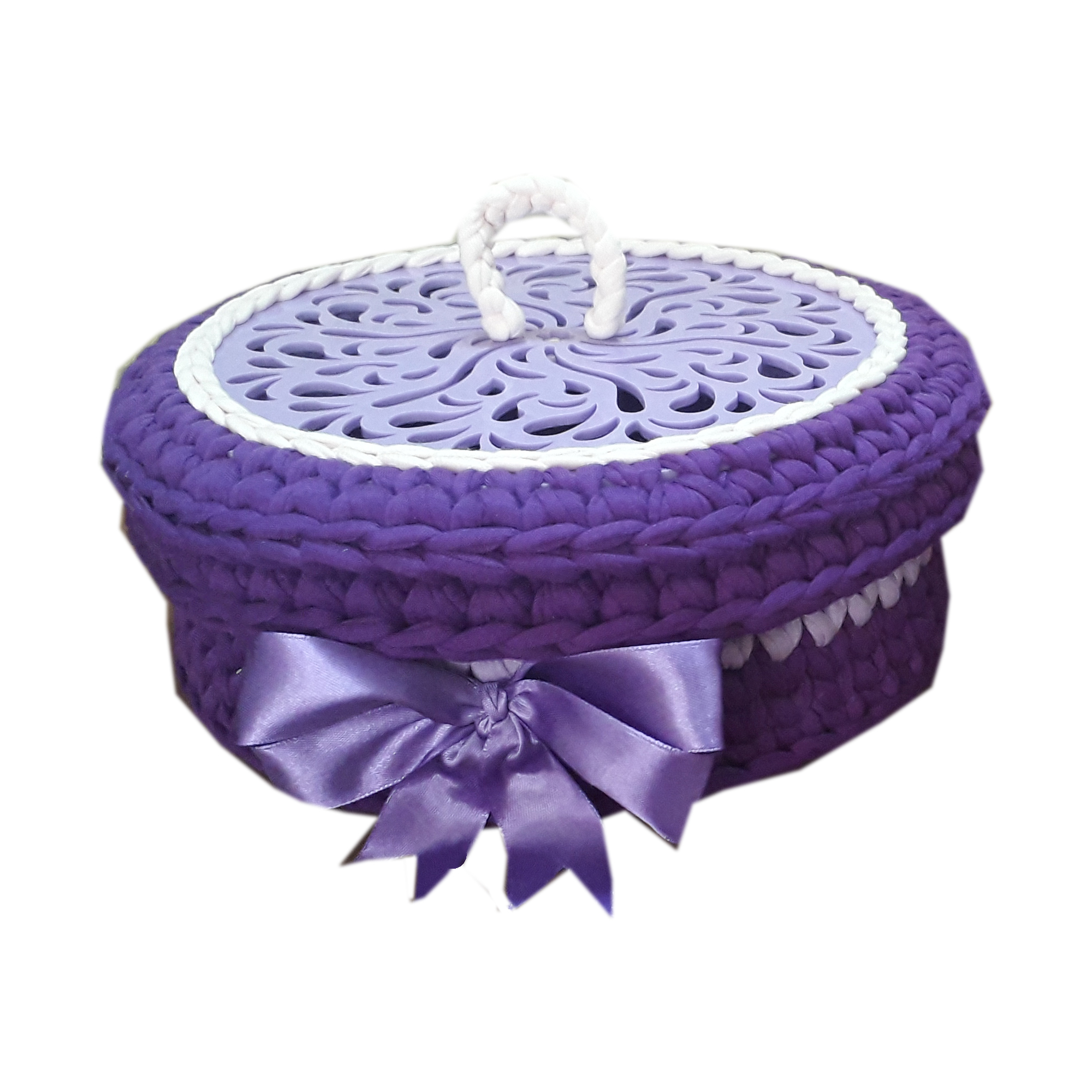 سبد قلاب بافی تریکو مدل pur-01 