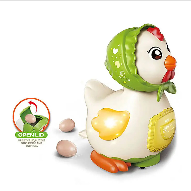 اسباب بازی مدل مرغ تخم گذار کد M06-B مجموعه 4 عددی