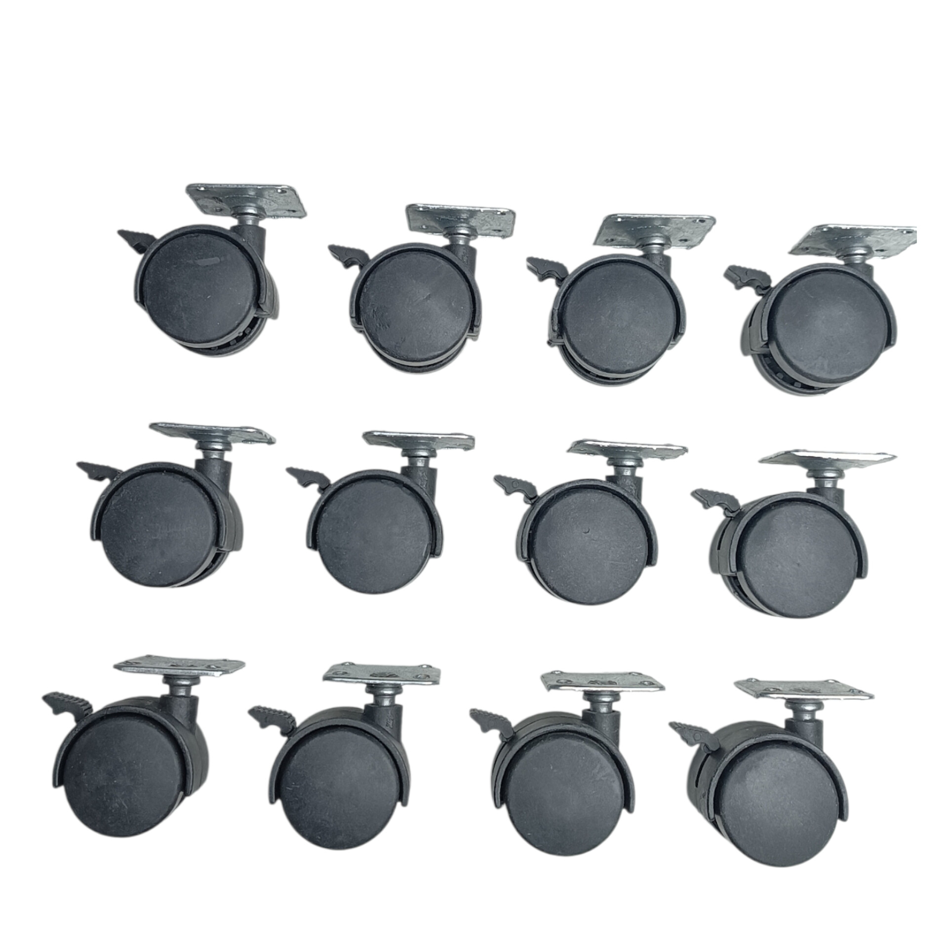 چرخ کفی-دار مدل ترمزدار بسته ۱۲ عددی