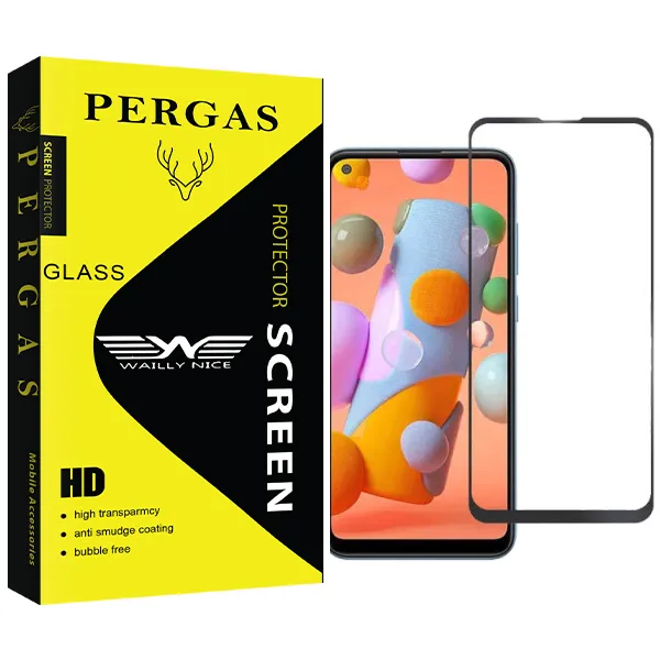 محافظ صفحه نمایش  وایلی نایس مدل Pergas Glass مناسب برای گوشی موبایل سامسونگ galaxy a11