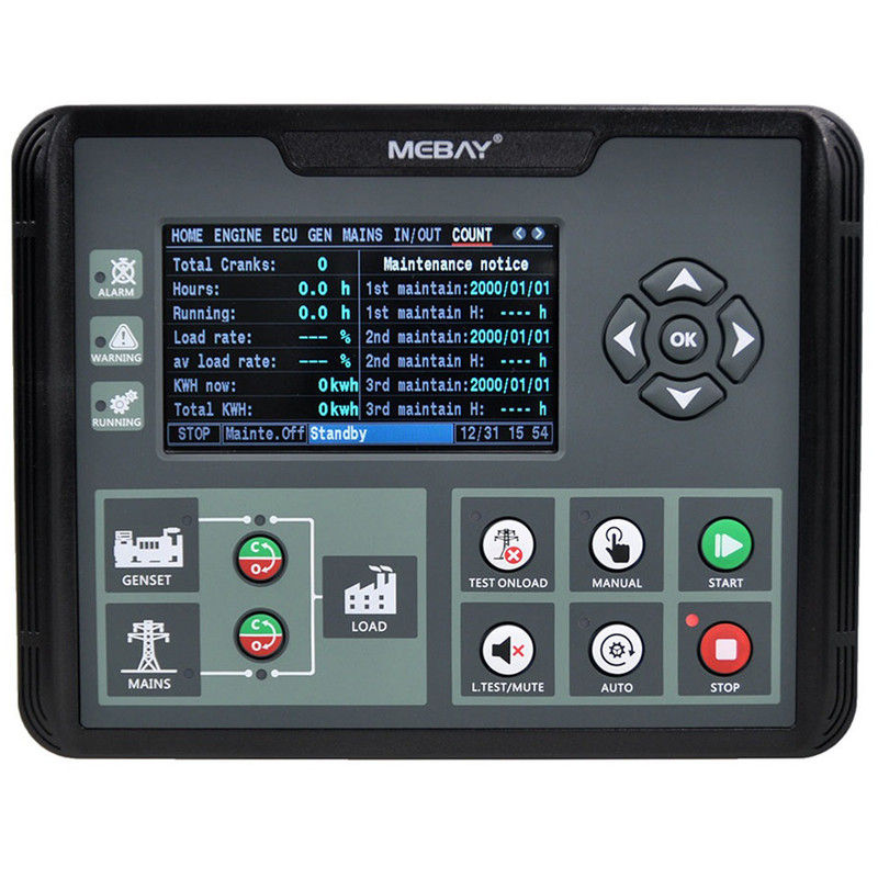 برد کنترل دیزل ژنراتور می بای مدل 72DR