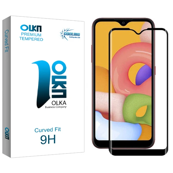 محافظ صفحه نمایش سرامیکی کولینگ مدل Olka glass مناسب برای گوشی موبایل سامسونگ Galaxy A01