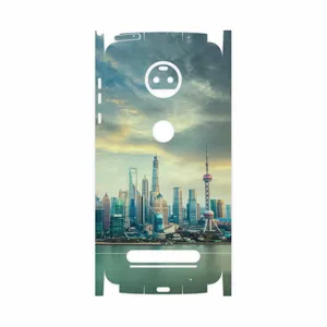 MAHOOT Shanghai City-FullSkin Cover Sticker for Motorola Moto Z2 Force