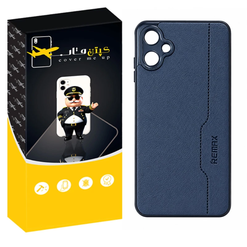کاور کپتن قاب مدل چرم RMX مناسب برای گوشی موبایل سامسونگ Galaxy A06