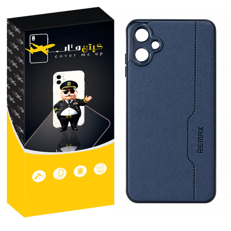 کاور کپتن قاب مدل چرم RMX مناسب برای گوشی موبایل سامسونگ Galaxy A06