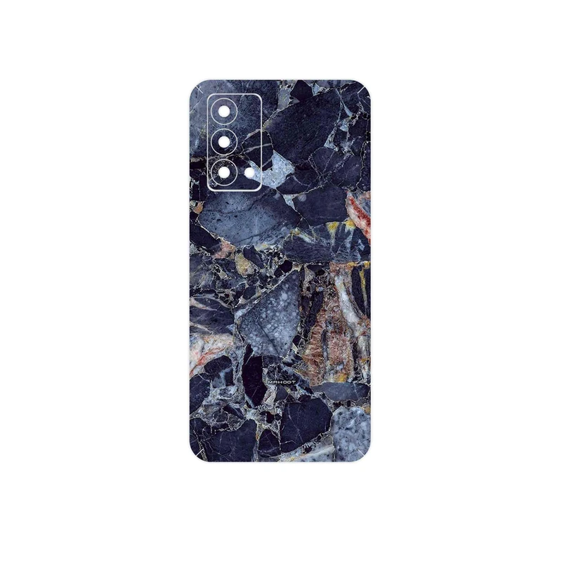 برچسب پوششی ماهوت مدل Broken black marble مناسب برای گوشی موبایل ریلمی GT Master