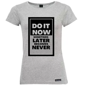 تی شرت آستین کوتاه زنانه 27 مدل Do It Now کد MH1198
