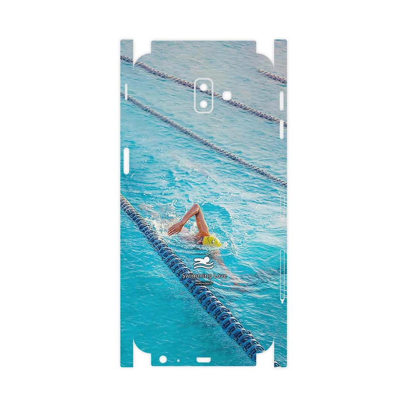 برچسب پوششی ماهوت مدل Swimming-FullSkin مناسب برای گوشی موبایل سامسونگ Galaxy J6 Plus