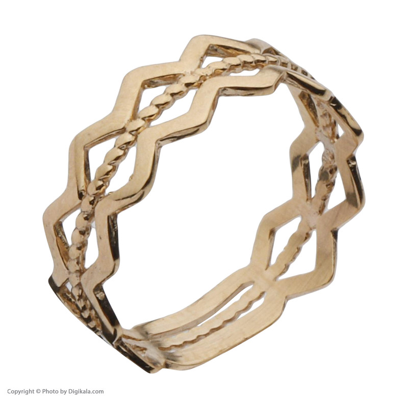 انگشتر طلا 18 عیار زنانه پرسته مدل WR616 انگشتر طلا 18 عیار زنانه پرسته مدل WR616