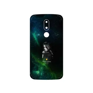 MAHOOT Selena Gomez Cover Sticker for Motorola Moto M