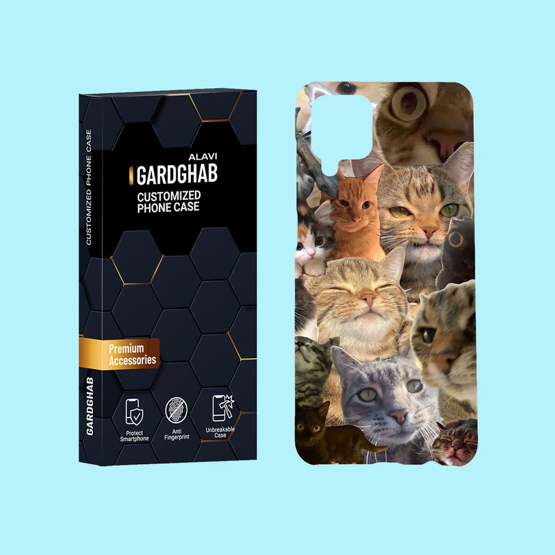 کاور گارد قاب علوی مدل حیوانات مناسب برای گوشی موبایل سامسونگ Galaxy A12