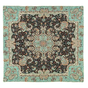 رومیزی ترمه مدل یاس تک عددی