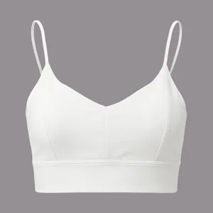 نیم تنه ورزشی زنانه مدل لیزری رنگ سفید