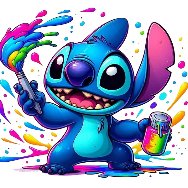 استیکر پارچه و لباس پاد آفرین طرح استیچ کد 3235