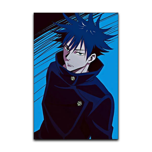 تابلو شاسی گوفی مدل انیمه جوجوتسو کایزن فوشیگورو مگومی طرح Megumi Jujutsu Kaisen Anime کد SIGMA45
