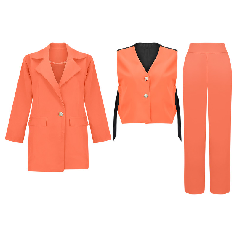 ست 3 تکه لباس زنانه مدل السانا