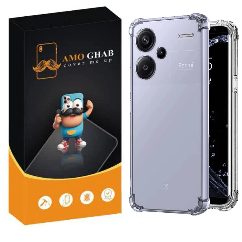 کاور عمو قاب مدل Cirystal مناسب برای گوشی موبایل شیائومی Redmi Note 13 Pro Plus