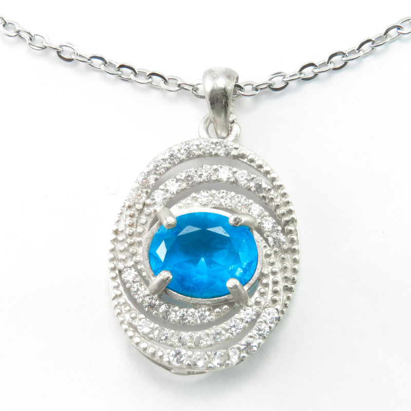 نیم ست نقره زنانه کد AV145