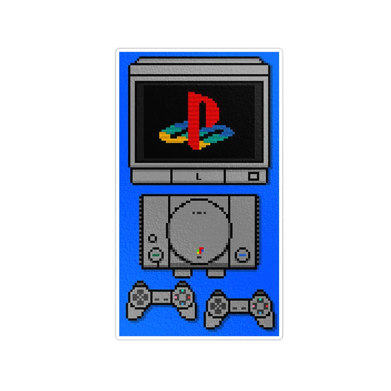     استیکر لپ تاپ ویندی دیزاین طرح play station مدل vindi1044