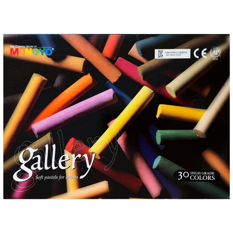 پاستل گچی 30 رنگ مونگیو مدل ARTIST