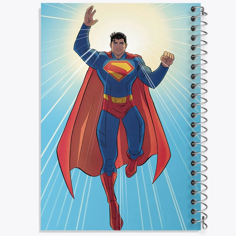 دفتر مشق 100 برگ خندالو طرح سوپرمن کد F2779