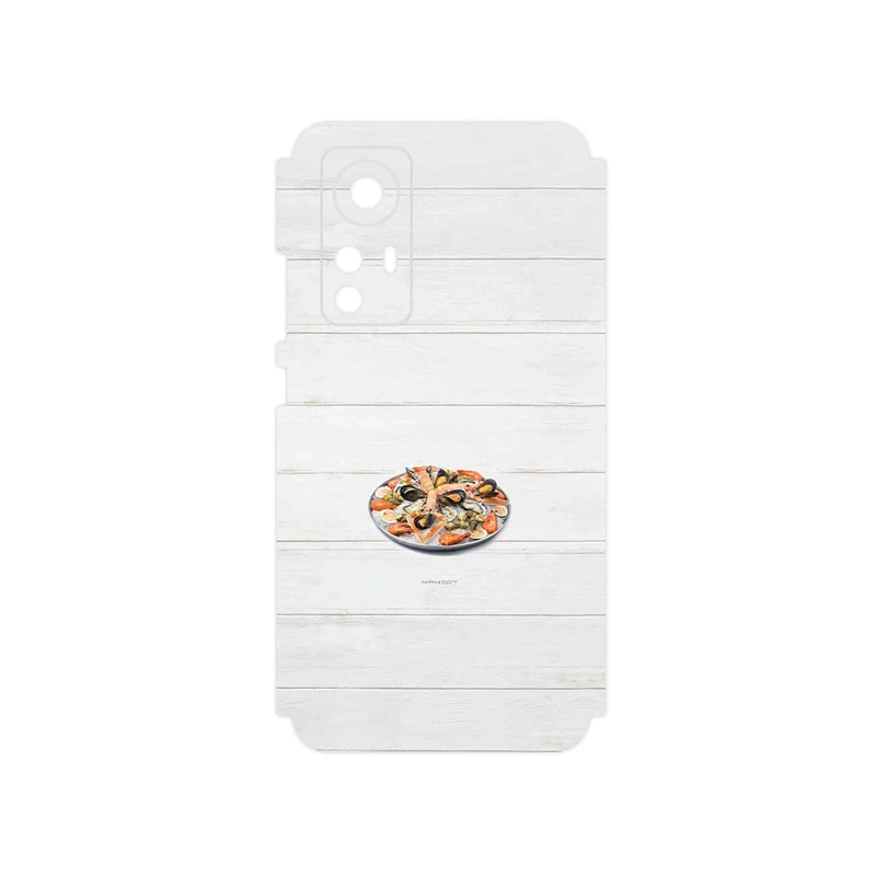 برچسب پوششی ماهوت مدل Seafood مناسب برای گوشی موبایل شیائومی 12X