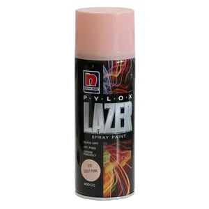  اسپری صورتی رنگ نیپون مدل Lazer حجم 400 میلی لیتر
