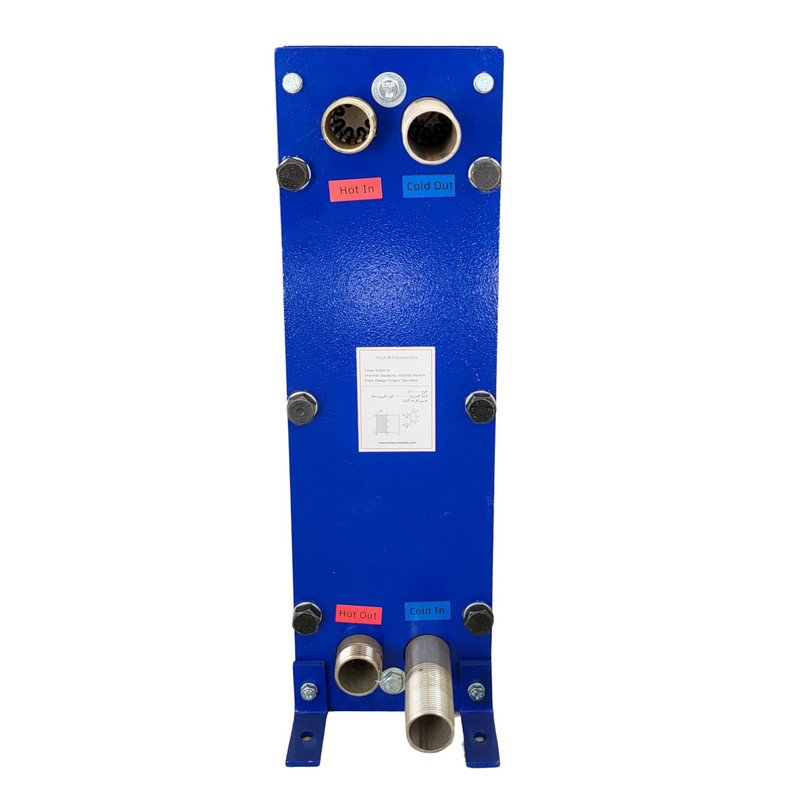 مبدل حرارتی صفحه‌ای مدل AM 2000 lit - لوله 3