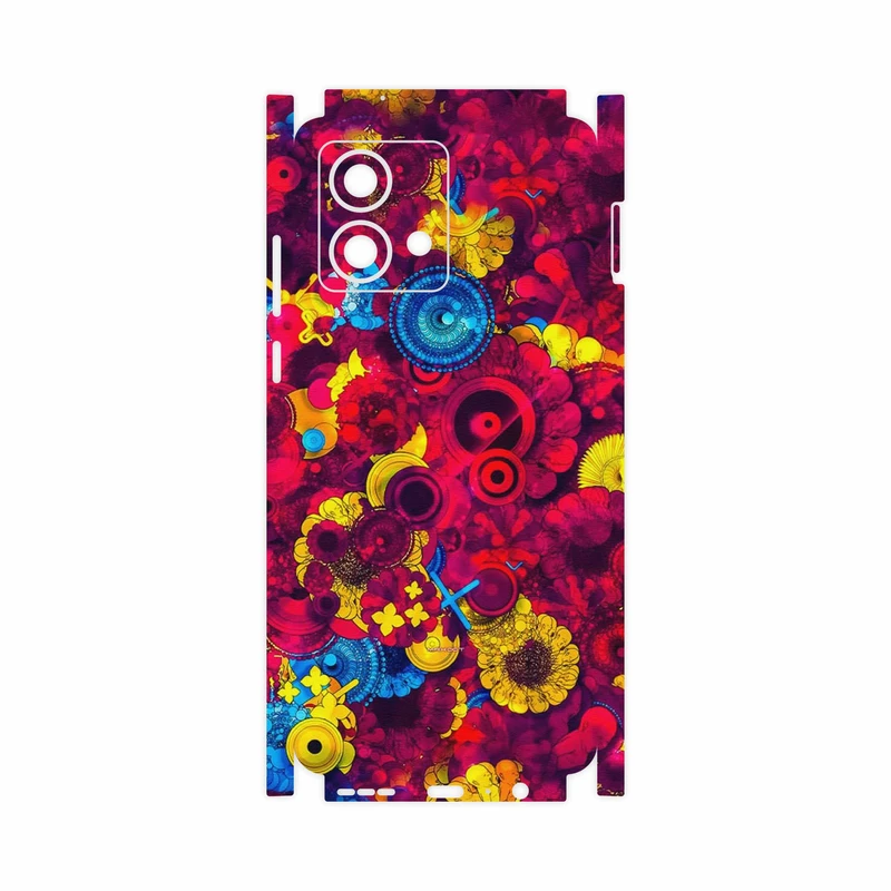 برچسب پوششی ماهوت مدل Vector Flower Garden Digital Art-FullSkin مناسب برای گوشی موبایل موتورولا Moto G84