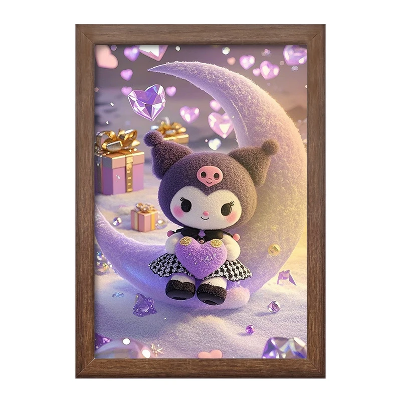 تابلو خندالو طرح کرومی (Kuromi) کد F10294