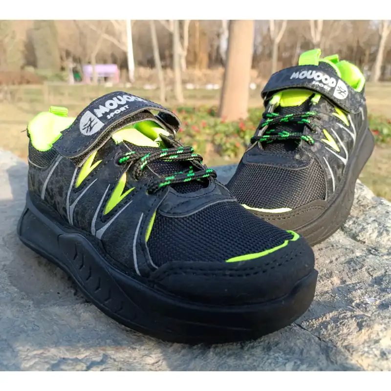 کفش مخصوص پیاده روی بچگانه مدل رایان طبی کد t.a.j رنگ فسفری