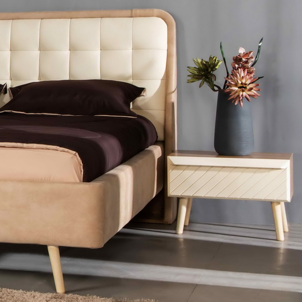 تخت خواب دو نفره مدل 191 سایز 180x200 سانتی متر