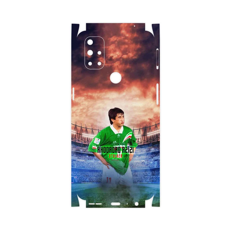 برچسب پوششی ماهوت مدل Khodadad Azizi-FullSkin مناسب برای گوشی موبایل وان پلاس Nord N10 5G