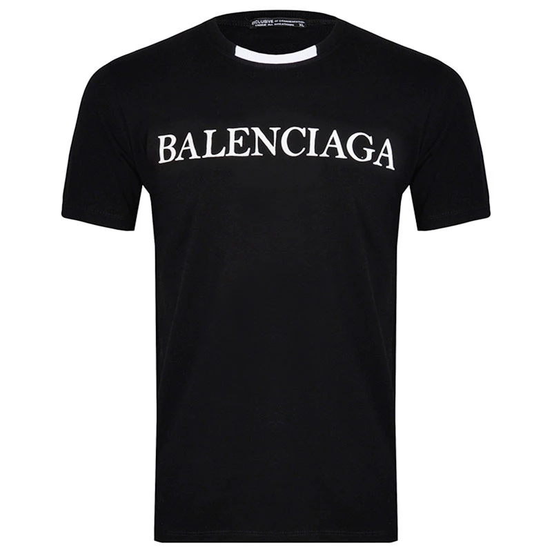 تی شرت آستین کوتاه مردانه مدل 347023602 نخی رنگ مشکی