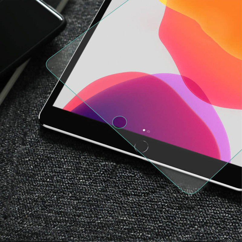 محافظ صفحه نمایش شفاف سامورایی مدل GlastR مناسب برای تبلت اپل iPad 10.2 inch 2021