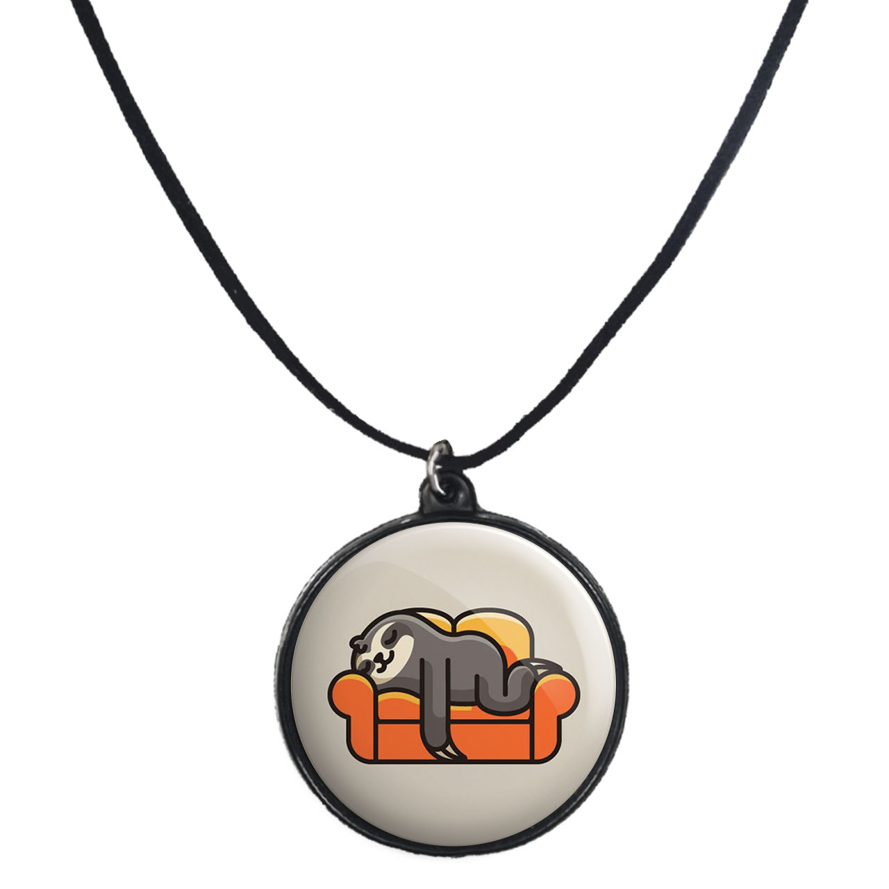 گردنبند پرمانه طرح حیوانات کیوت کد pmb.21394 مدل دو طرفه